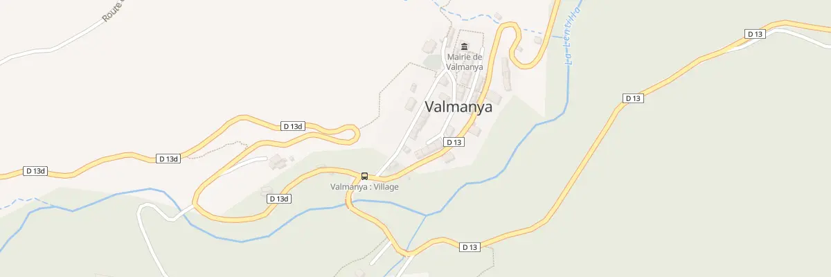 Plan du 13 Cae de la Terrera à Valmanya