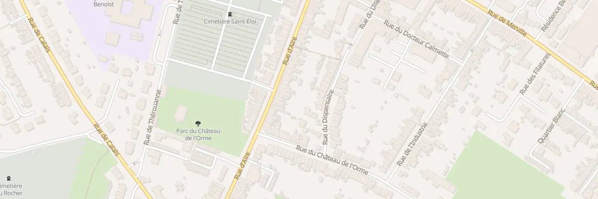 Plan du 67 Rue d’Aire à Hazebrouck