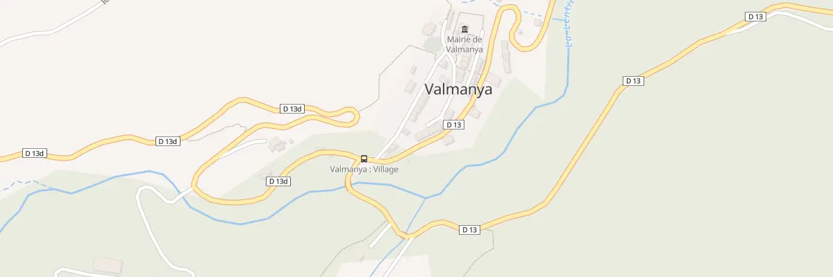 Plan du 17A Le Village à Valmanya