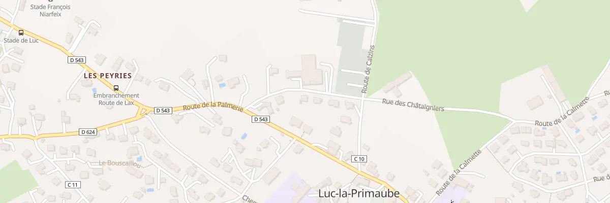 Plan du 6 Lot La Baradie à Luc-la-Primaube