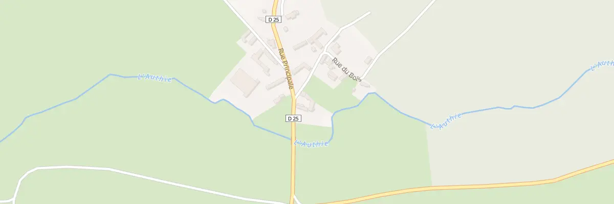 Plan du 2 Rue du Bois à Couin