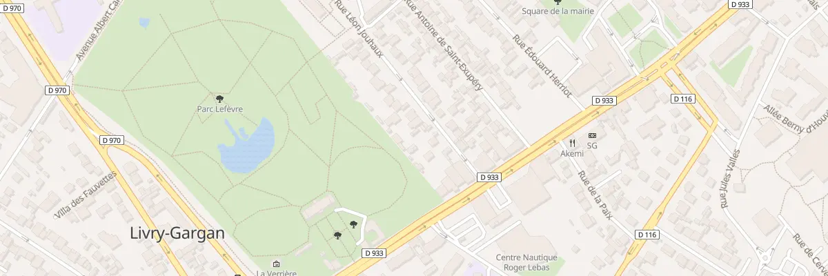 Plan du 11 Rue Léon Jouhaux à Livry-Gargan