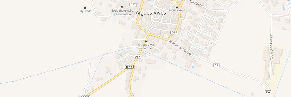 Plan du 5 Av de la Pompe à Aigues-Vives