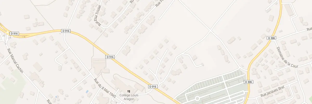 Plan du 6 Sq Pierre Binet à Domérat