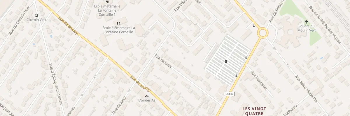 Plan du 24 Rue de Jarcy à Quincy-sous-Sénart