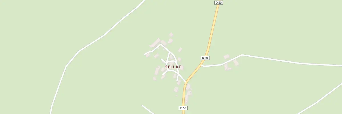 Plan du 22 Sellat à Mazirat