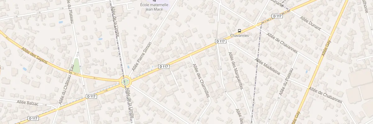 Plan du 138 All de Montfermeil à Clichy-sous-Bois