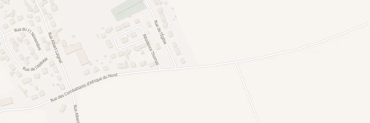 Plan du 47 Rue de l’Église à Hamelet