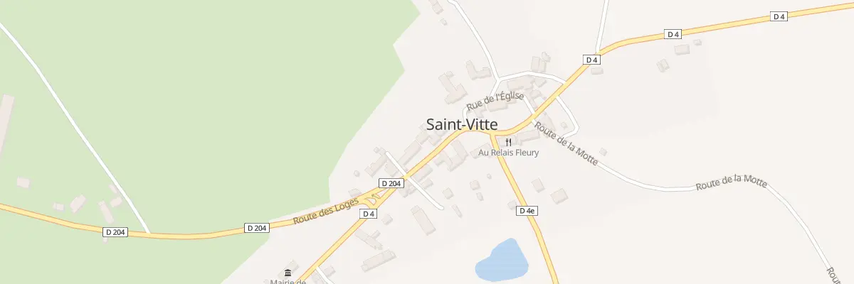 Plan du 14 Rue de la Forge à Saint-Vitte