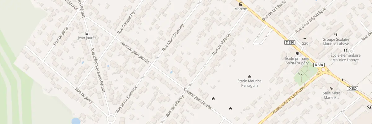 Plan du 34 Rue de Villeroy à Quincy-sous-Sénart