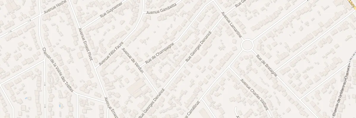 Plan du 82 Rue Georges Denancé à Sevran