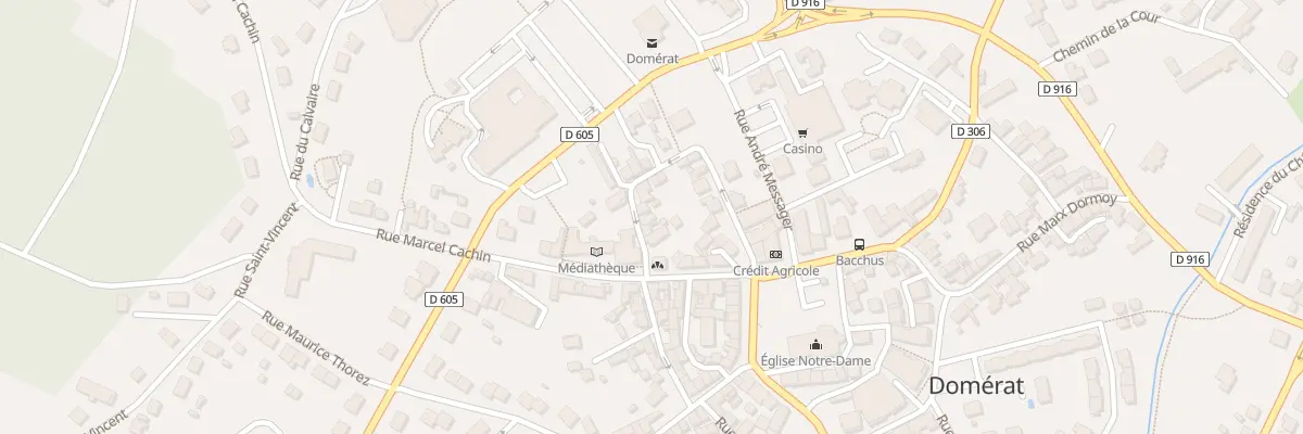 Plan du 9 Rue du Lampier à Domérat