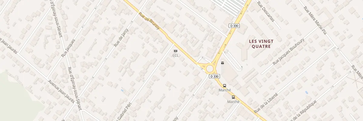 Plan du 7 Rue de Brunoy à Quincy-sous-Sénart
