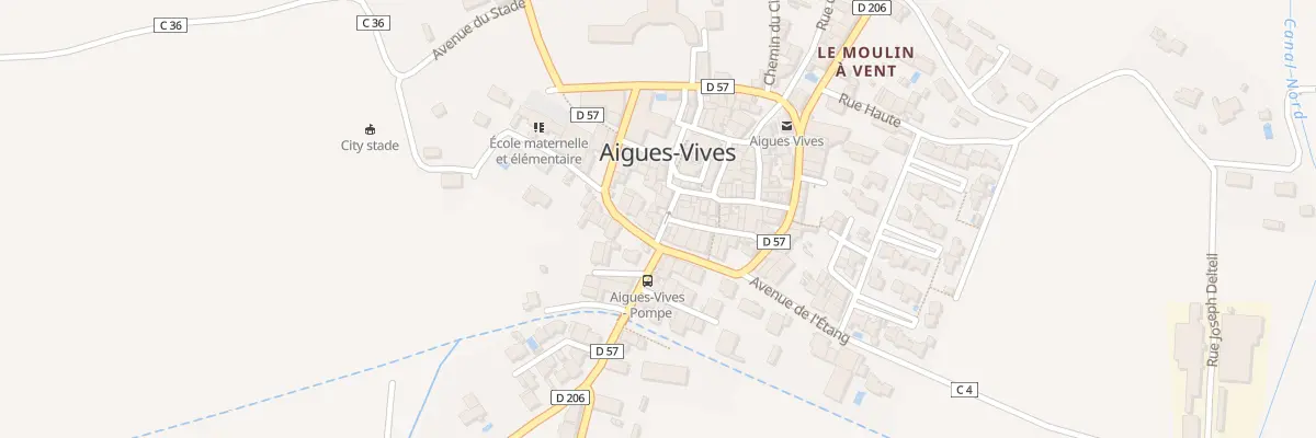 Plan du 3 Rue de la Tour à Aigues-Vives