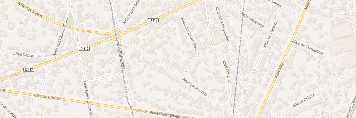 Plan du 13B All Louis Janny à Clichy-sous-Bois