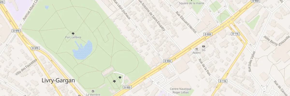 Plan du 9 Rue Léon Jouhaux à Livry-Gargan