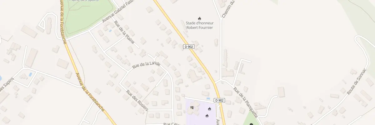 Plan du 39 Av de Rodez à Réquista
