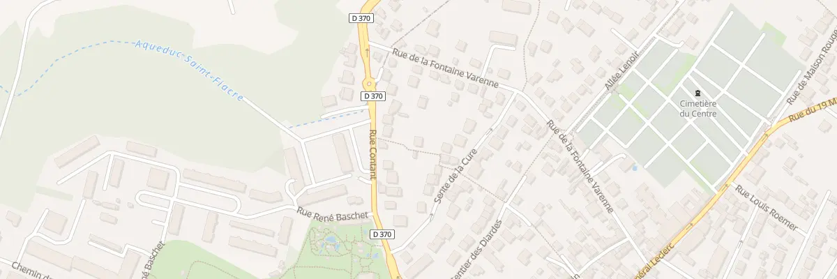 Plan du 32 Rue Contant à Gagny