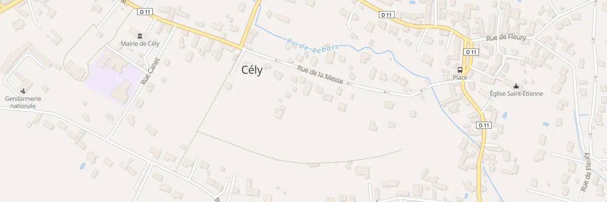 Plan du 29B Rue de la Messe à Cély