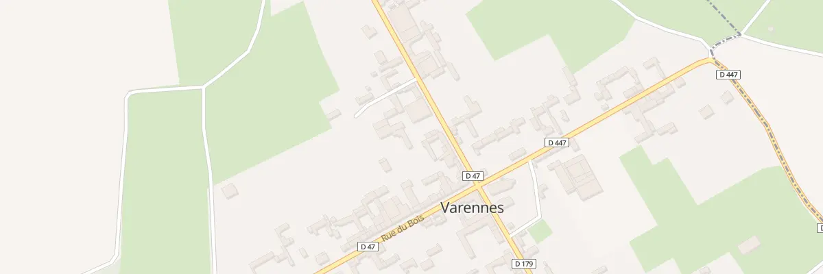 Plan du 7 Rue Meunière à Varennes
