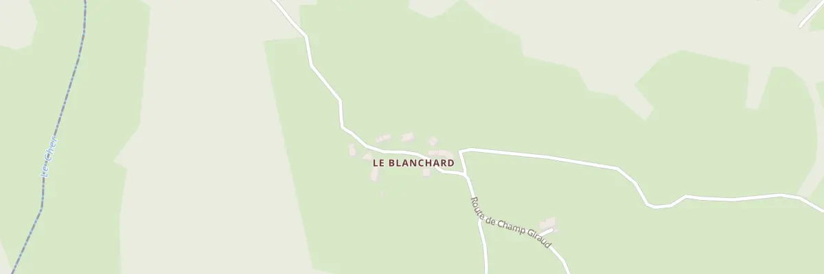 Plan du 5153 Le Blanchard à La Petite-Marche