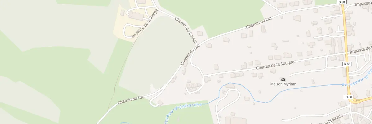 Plan du 35 Che de la Souque à Albine