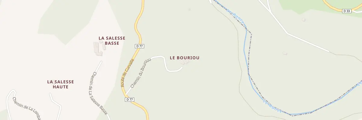 Plan du 5124A Le Bouriou à Curvalle