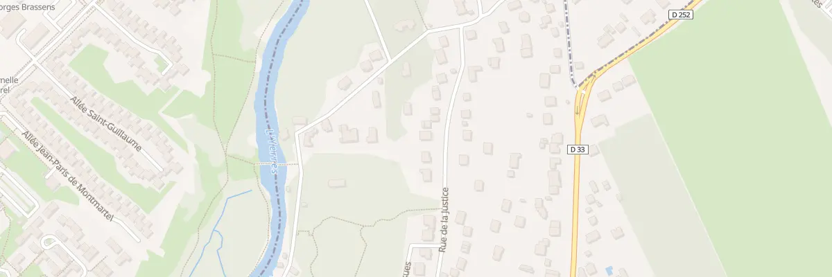 Plan du 70 Rue de la Justice à Boussy-Saint-Antoine