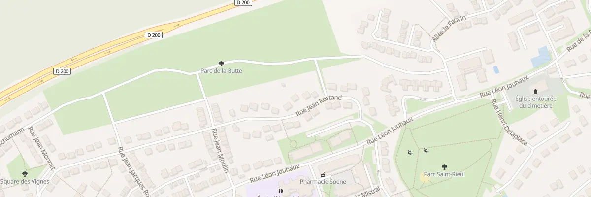 Plan du 17 Rue Jean Rostand à Brenouille