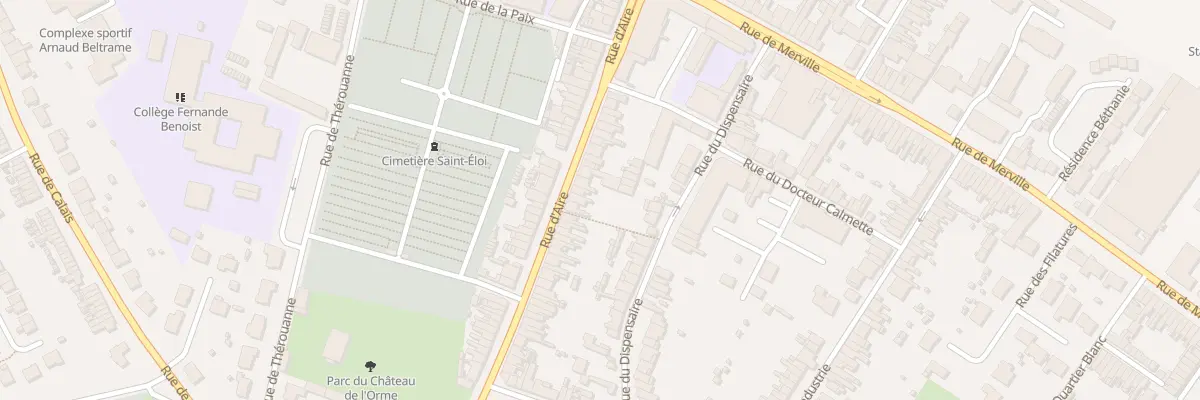 Plan du 31 Rue d’Aire à Hazebrouck