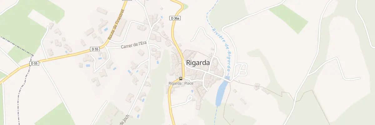 Plan du 5 Rue d’Avall à Rigarda