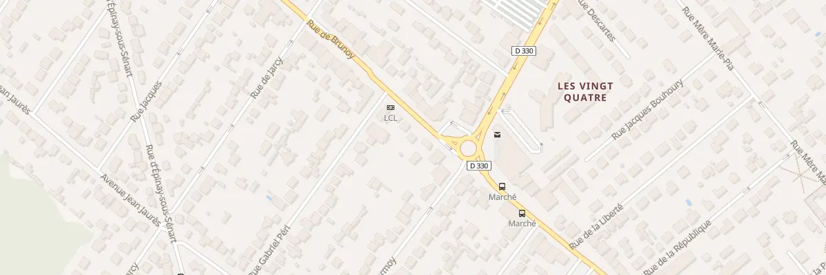 Plan du 5 Rue de Brunoy à Quincy-sous-Sénart