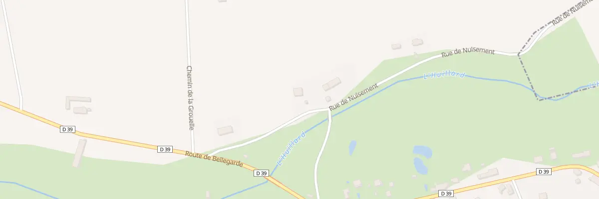 Plan du 5487 Nuisement à Chailly-en-Gâtinais