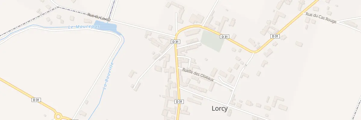Plan du 20 Pl Saint Aignan à Lorcy