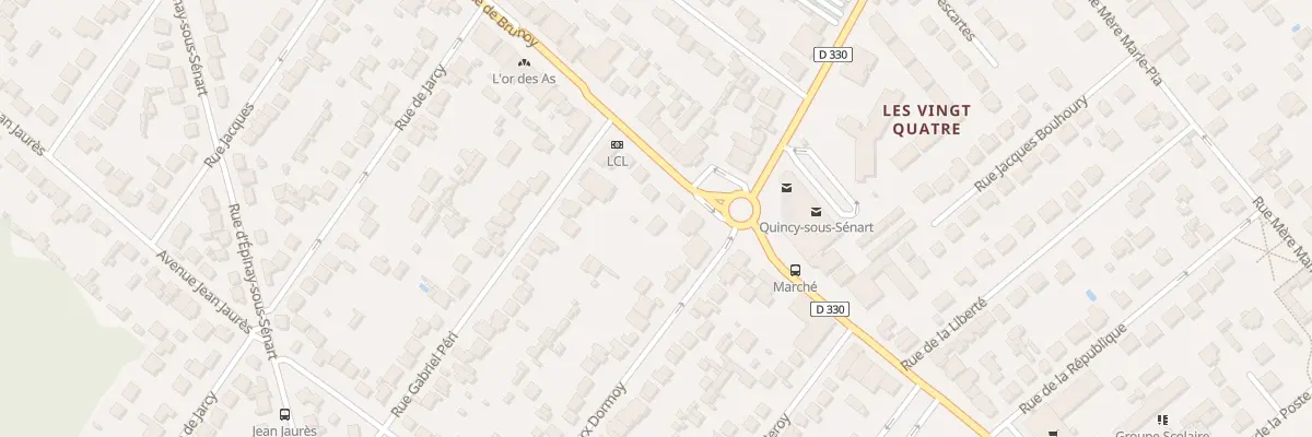 Plan du 3B Rue de Brunoy à Quincy-sous-Sénart