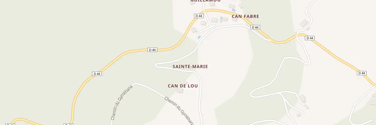 Plan du 144 Chemin du Gymkana à Serralongue