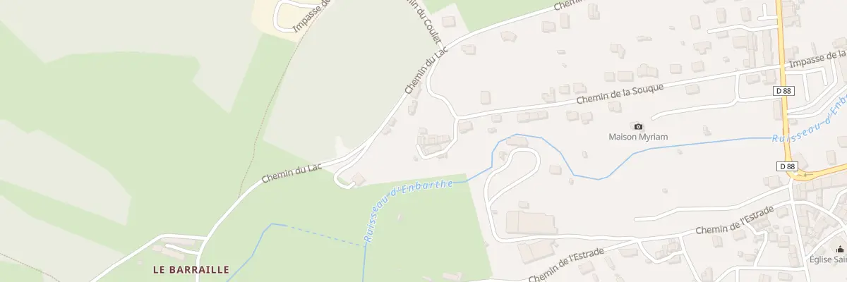 Plan du 6 La Souque à Albine