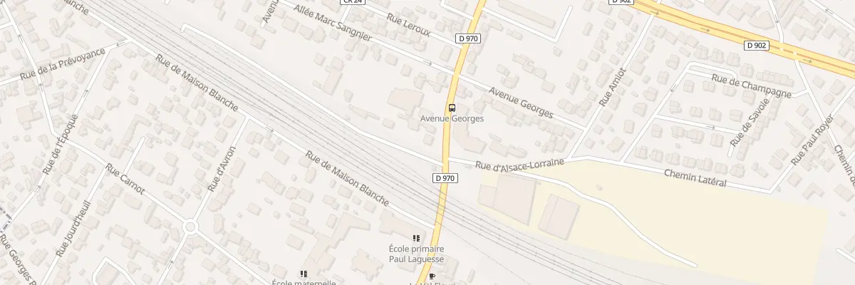 Plan du 46 Rue Aristide Briand à Gagny