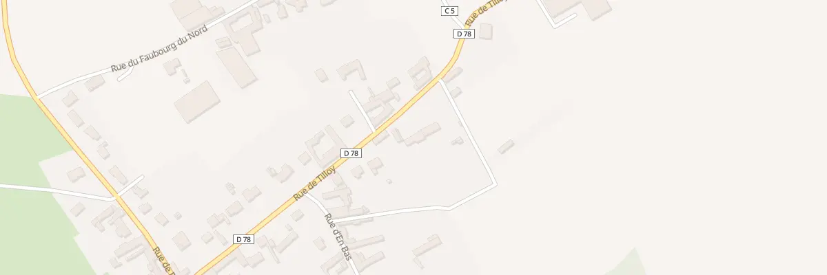 Plan du 14 Rue de Tilloy à Izel-lès-Hameau