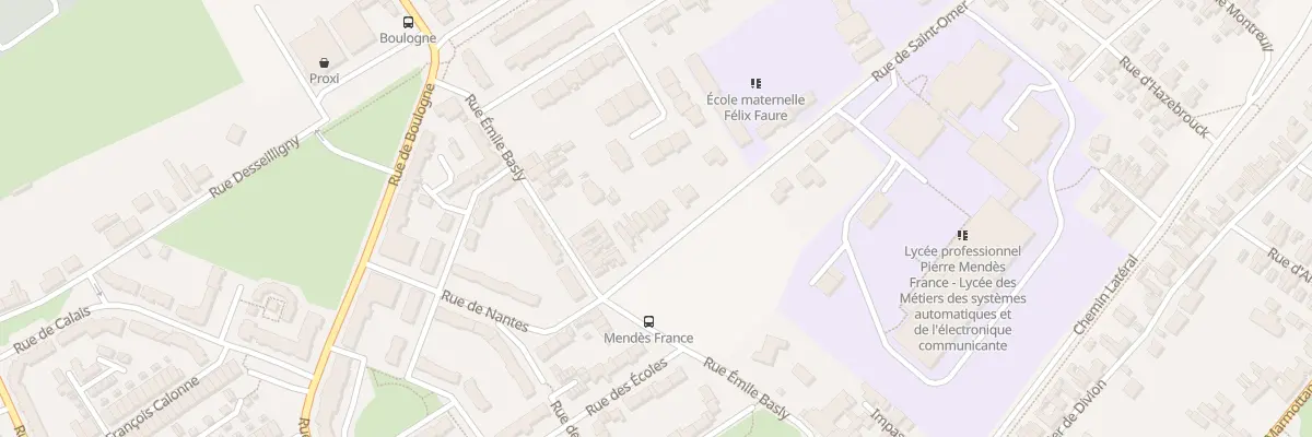 Plan du 59 Rue de Saint-omer à Bruay-la-Buissière