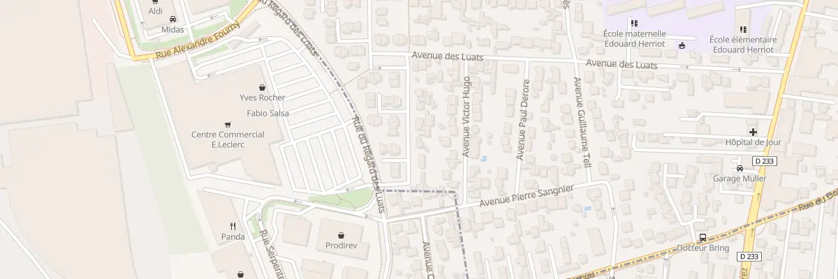 Plan du 6 Rue J J Rousseau à Villiers-sur-Marne
