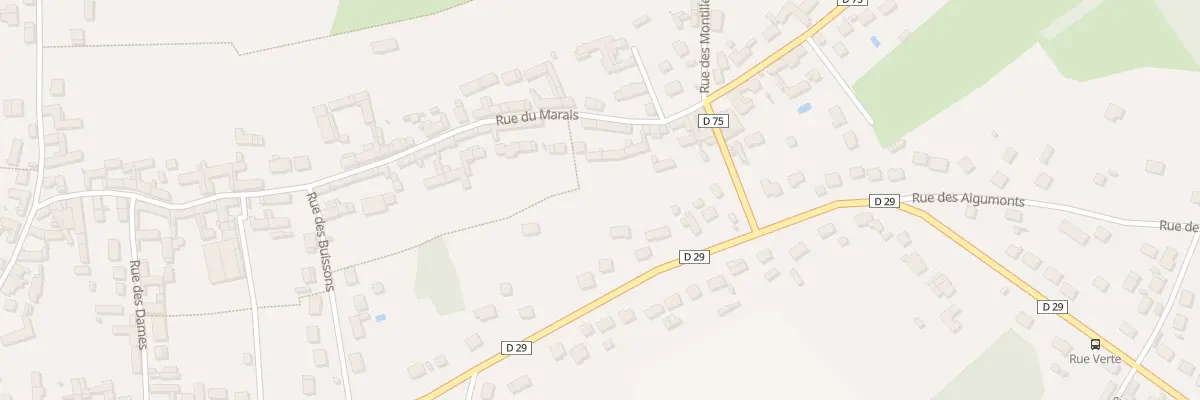 Plan du 42 Rue du Marais à Cinqueux