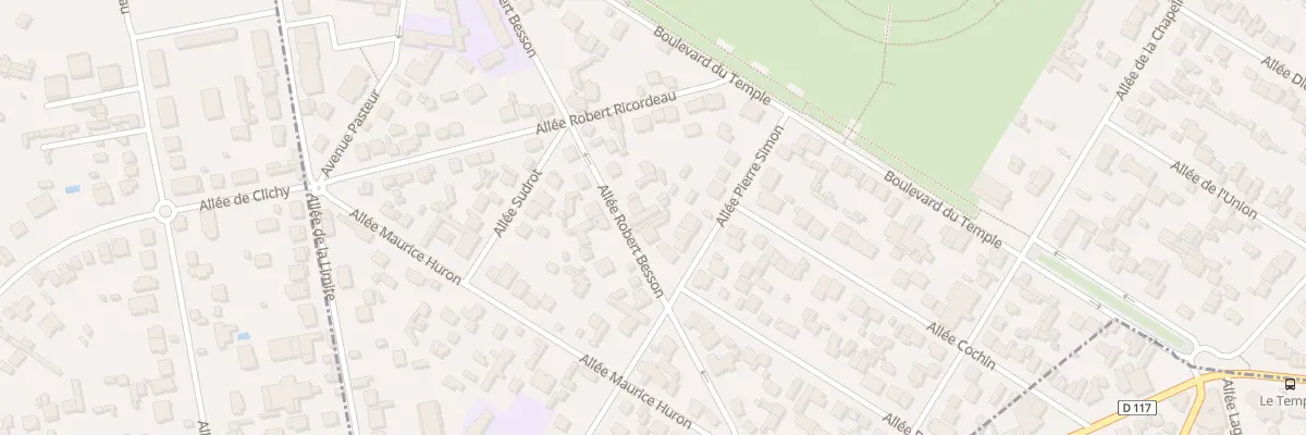 Plan du 10B All Robert Besson à Clichy-sous-Bois