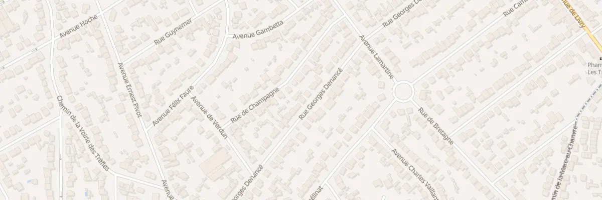 Plan du 76 Rue Georges Denancé à Sevran