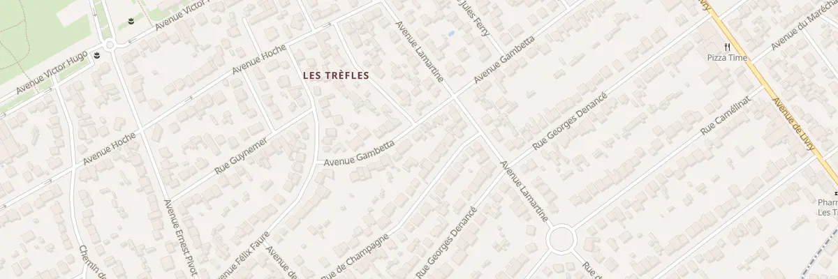Plan du 55 Av Gambetta à Sevran