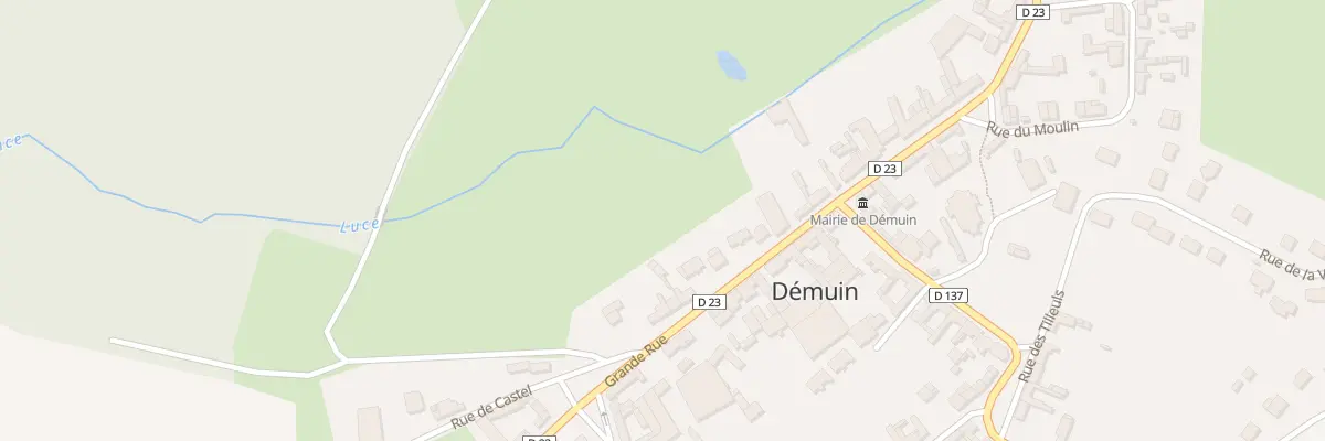 Plan du 7A Gr Grande Rue à Démuin