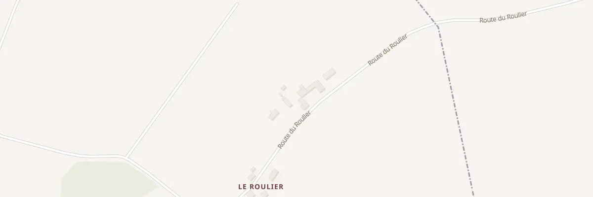 Plan du 11 Rte du Roulier à Soulangis