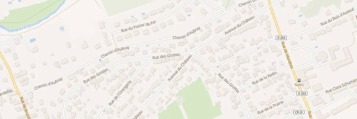 Plan du 83 Av du Château à Villecresnes