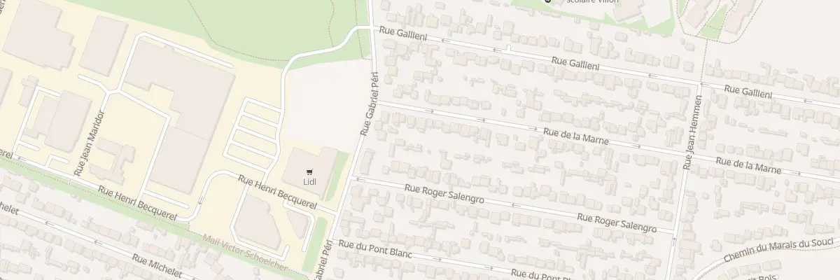 Plan du 8 Rue de la Marne à Sevran