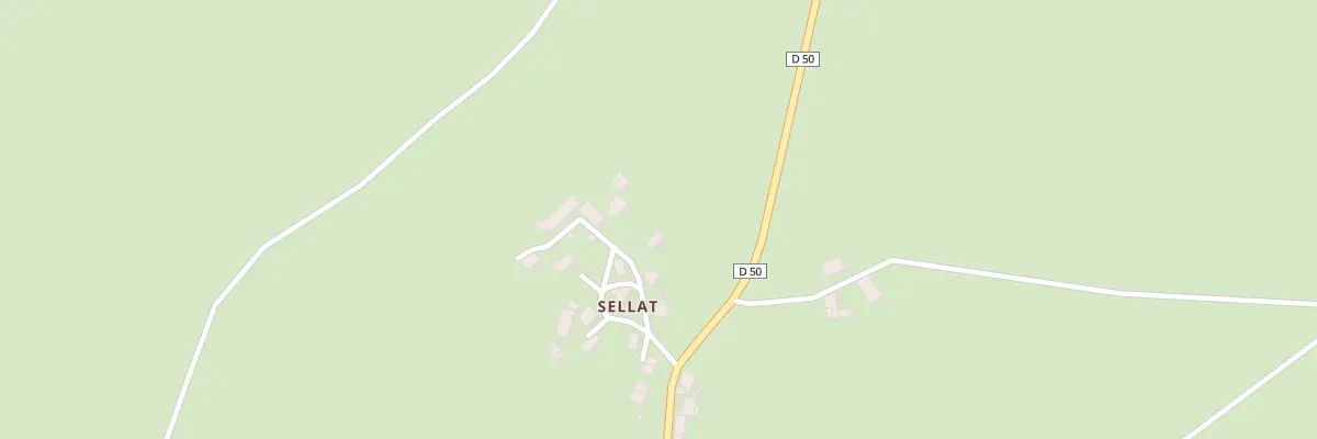 Plan du 20 Sellat à Mazirat